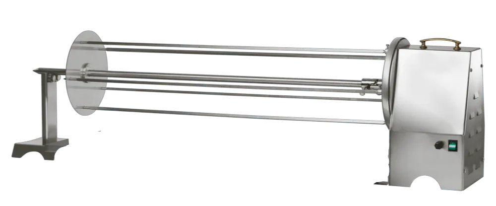Girarrosto Professionale a Legna | Cortina Inox 5 Aste - RZeta