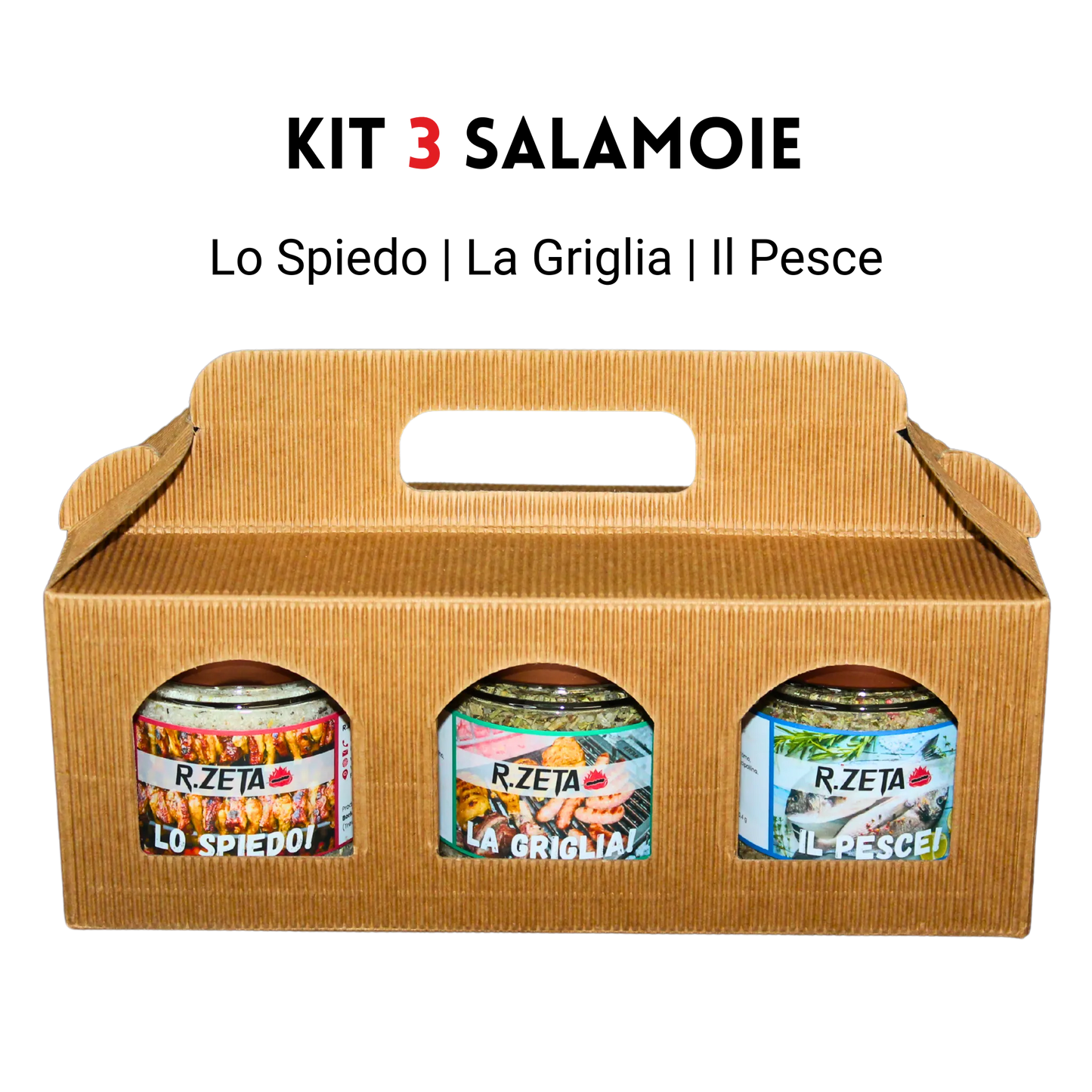 Kit 3 Pezzi Salamoia Insaporitore