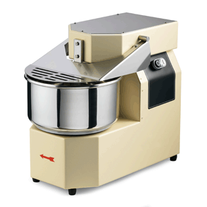 Impastatrice a spirale Sirman Hercules 4/8/12 kg — vasca inox con spirale, uso pizzeria