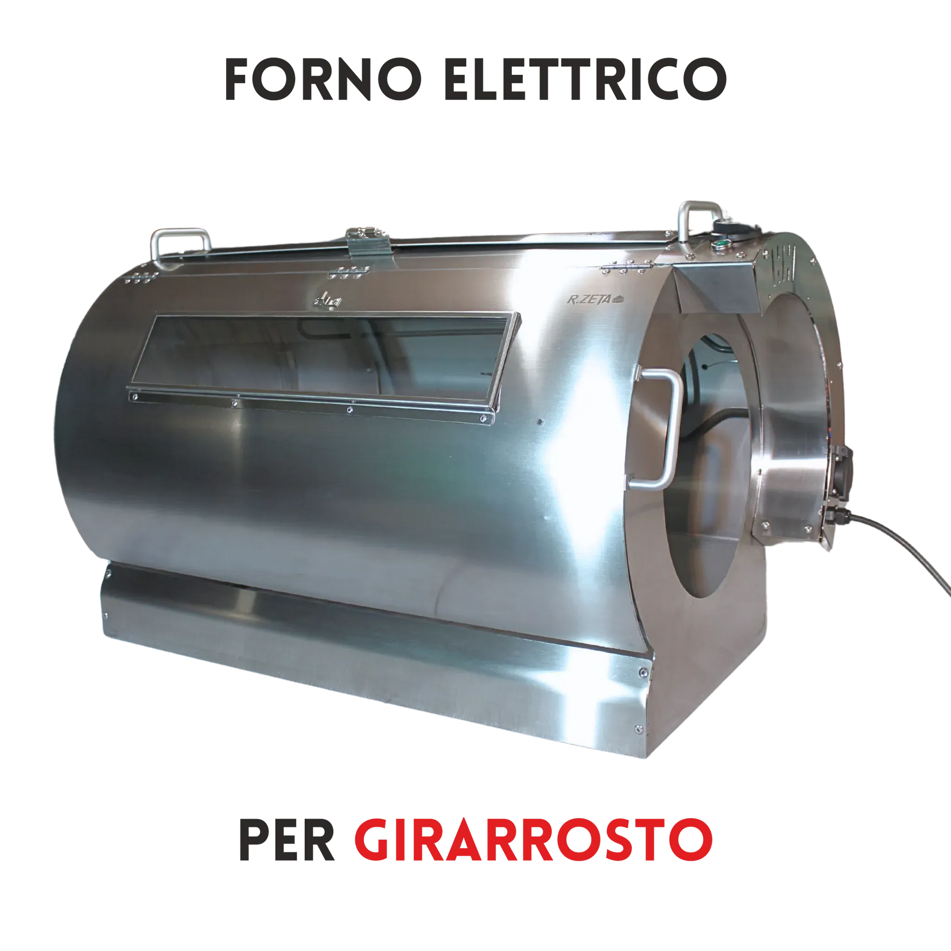 Forno Girarrosto Elettrico | Cortina 4 Aste - RZeta