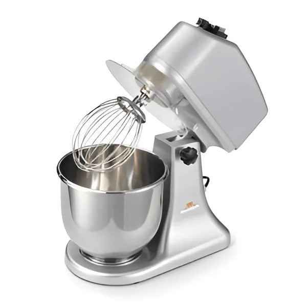 Impastatrice planetaria Sirman Plutone 7 Lt — testa alzabile, frusta inclusa, inox 304