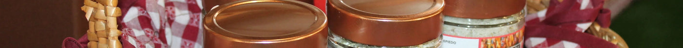 Cestino con barattoli di sale aromatizzato R.Zeta per grigliate e barbecue, ideale per cucina professionale e privata