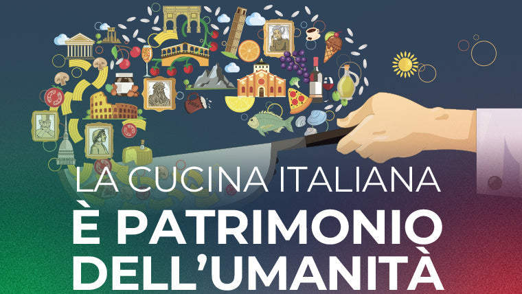Cucina italiana patrimonio dell'umanità, simboli tradizione culinaria e ingredienti tipici italiani