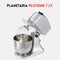 Planetaria Plutone 7 lt con ciotola in acciaio e frusta, ideale per impasti professionali.