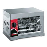 Tostiera professionale Sirman 4Q 2 pinze 1600W — resistenze al quarzo, struttura inox 304
