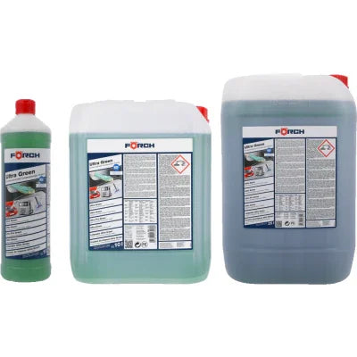 Detergente Ultra Green per griglie e barbecue in contenitori da 1L, 5L e 10L