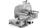 Affettatrice verticale Sirman Mantegna 300 VCS — carrello verticale con guida scorrevole