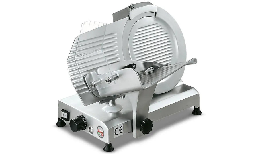 Affettatrice Sirman Topaz 275 — lama 275mm, motore asincrono silenzioso, struttura inox 304
