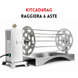 Girarrosto a Legna | Cadore Raggiera 4/6 Aste