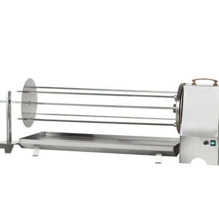 Girarrosto a Legna | Cortina Inox 4 Aste - RZeta 