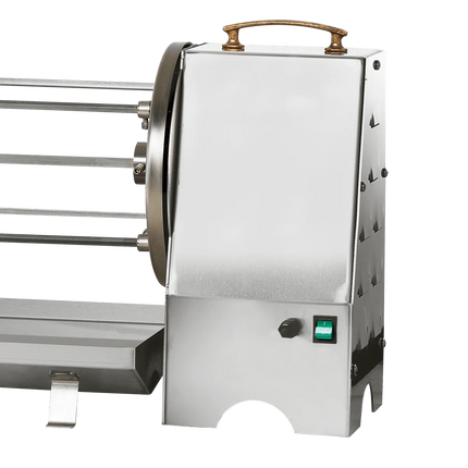 Girarrosto a Legna | Cortina Inox 4 Aste - RZeta 