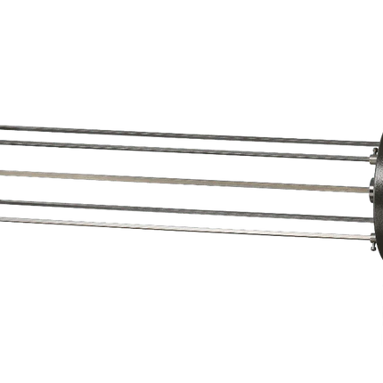 Girarrosto a Legna | Cortina Verniciato 4 Aste - RZeta 