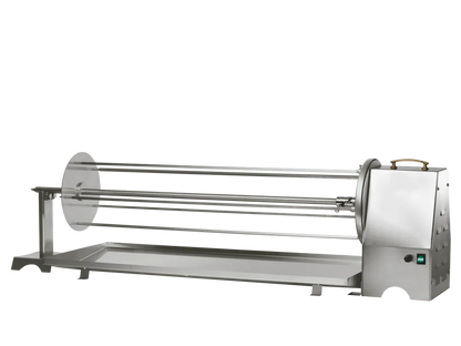 Girarrosto Professionale a Legna | Cortina Inox 5 Aste - RZeta