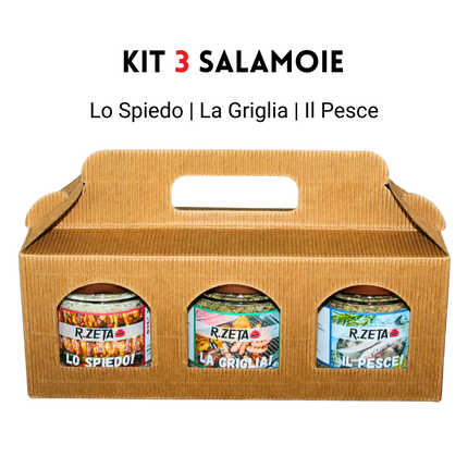 Kit 3 Pezzi Salamoia Insaporitore - RZeta 