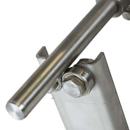 Girarrosto Professionale a Legna | Cortina Inox 5 Aste - RZeta 