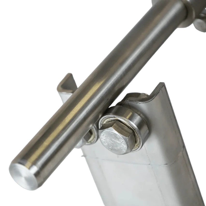 Girarrosto Professionale a Legna | Cortina Inox 5 Aste - RZeta