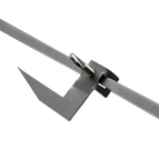 per asta quadra d. 6 mm