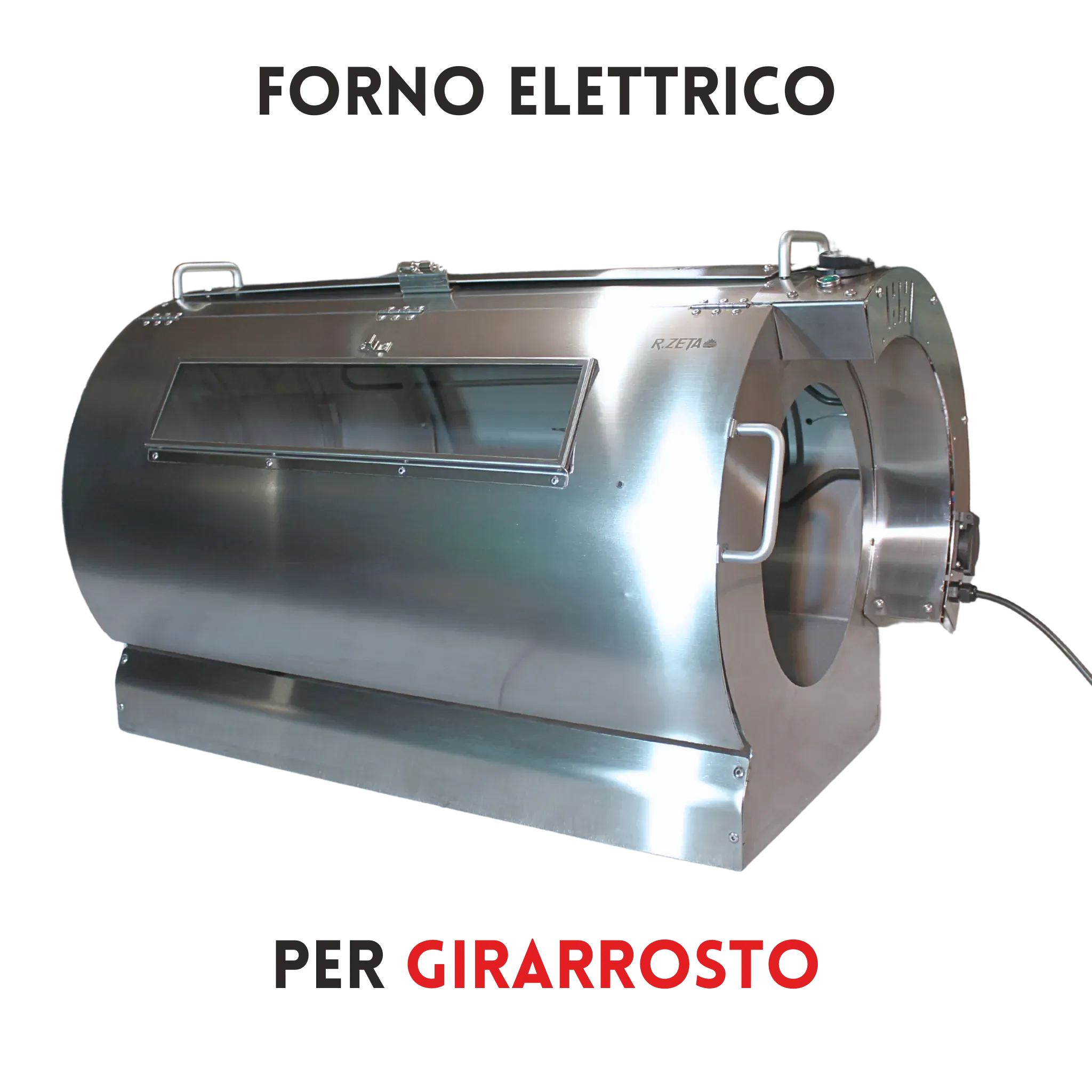 Forno Girarrosto Elettrico | Cortina 4 Aste - RZeta 