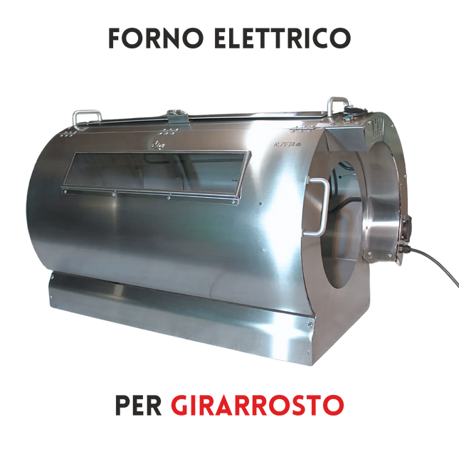 Forno Girarrosto Elettrico | Cortina 4 Aste - RZeta 