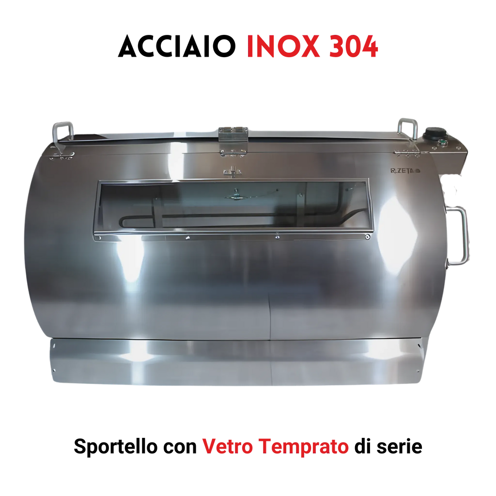 Forno Girarrosto Elettrico | Cortina 5 Aste - RZeta 