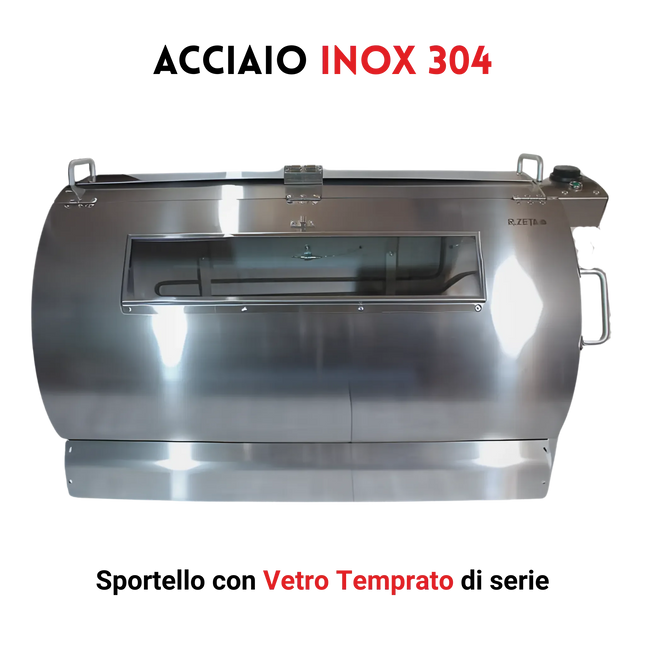 Forno Girarrosto Elettrico | Cortina 5 Aste - RZeta 