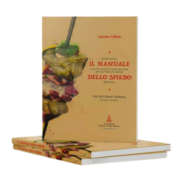 Il Manuale dello Spiedo — copertina guida alla cottura allo spiedo tradizionale veneta RZeta