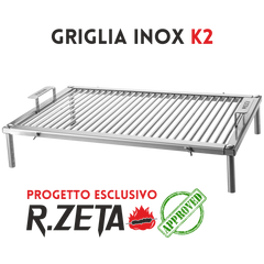 Griglia Inox Smontabile | K2 - RZeta 