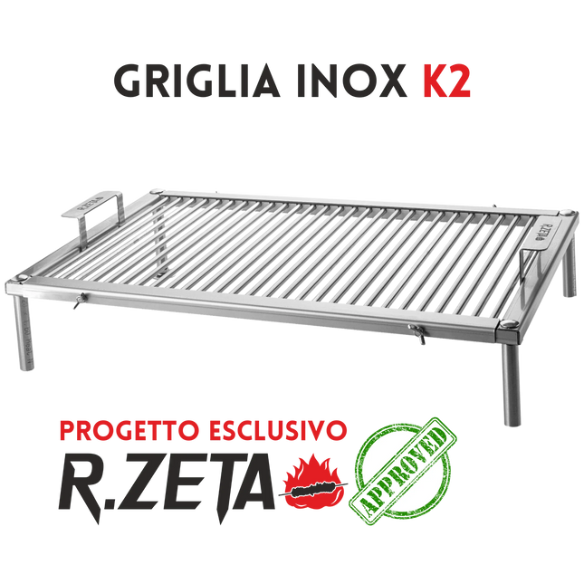 Griglia Inox Smontabile | K2 - RZeta