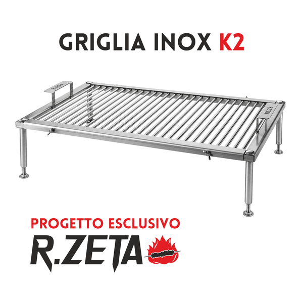 Griglia Tubi Inox Smontabile | K2
