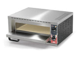 Forno pizza elettrico Sirman Stromboli — pietra refrattaria, camera 42x35 cm, termostati inox