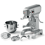 Set utensili impastatrice Sirman Plutone 10 Lt — gancio spirale, frusta e foglia per impasti dolci