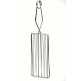 Griglia piatta di ricambio per tostiera Sirman — accessorio in acciaio inox 304