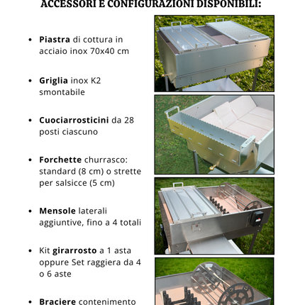 Barbecue inox | BBQ Cervino