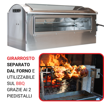 Forno per Girarrosto | Echo 1 Asta