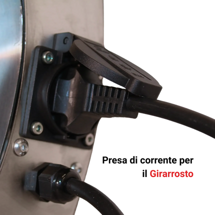 Forno Girarrosto Elettrico | Cortina 5 Aste - RZeta 