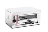 Tostone CF Inox T320 2000W con portina a vetro — forno mini-grill per panini e pizzette inox 304