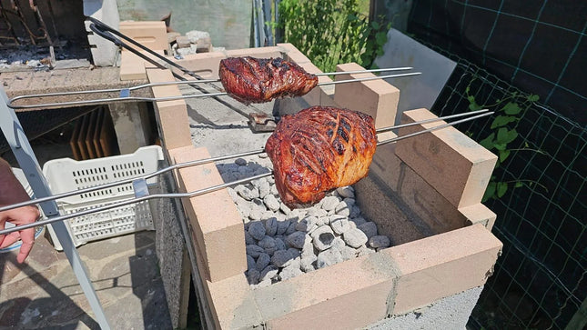 Forchettoni Inox per Churrasco | Bandeira - RZeta