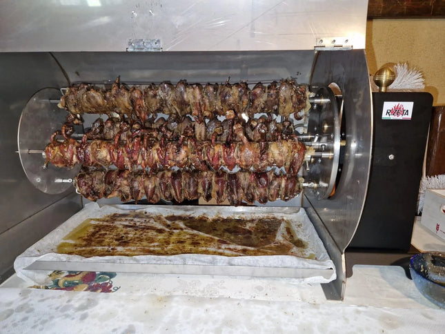 Forno Girarrosto Elettrico | Cadore 4 Aste - RZeta 