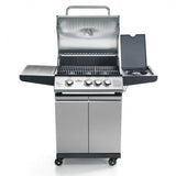 Barbecue a gas Sirman X3 — 3 bruciatori, accensione piezoelettrica, griglia inox regolabile