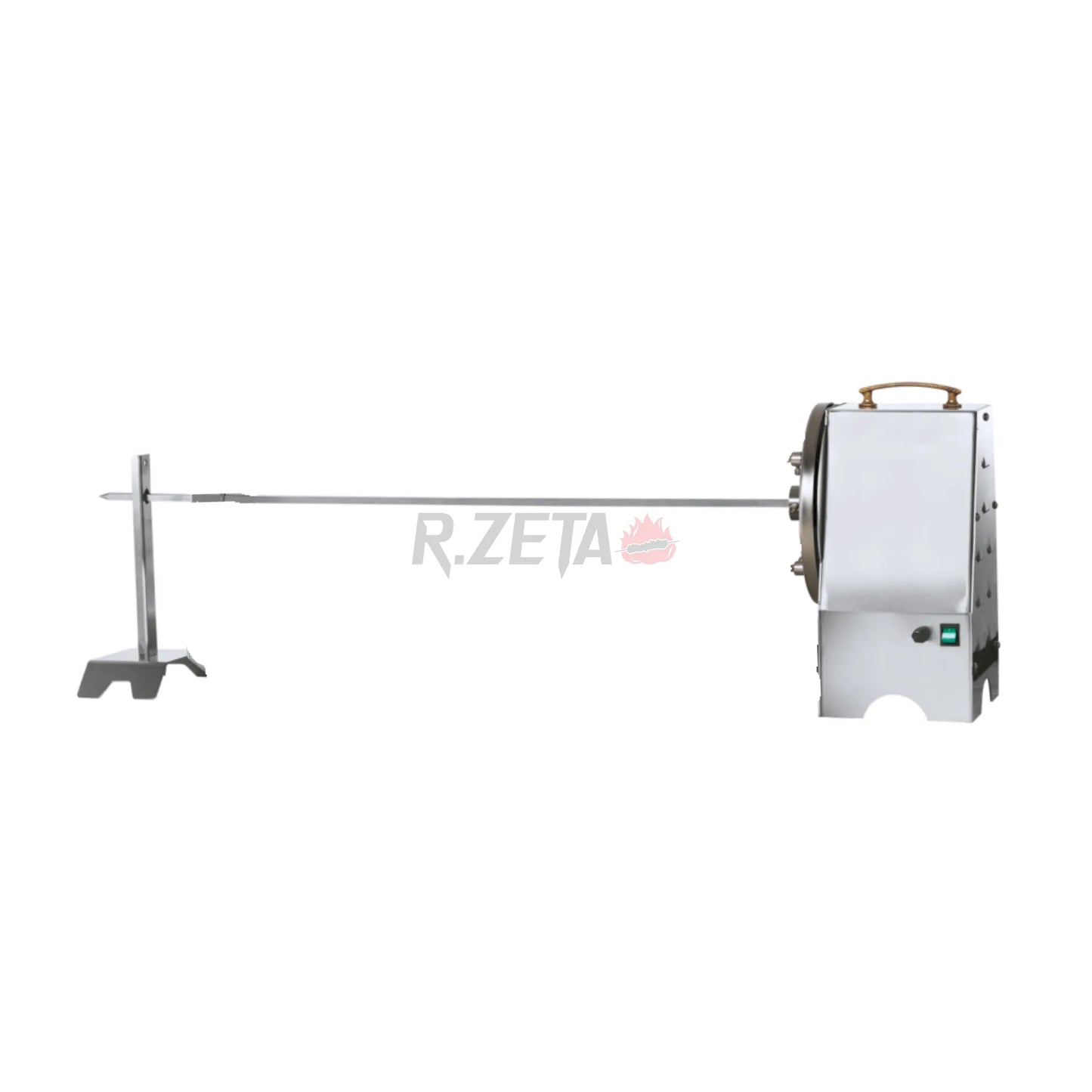Girarrosto a Legna | Cortina Inox 4 Aste - RZeta
