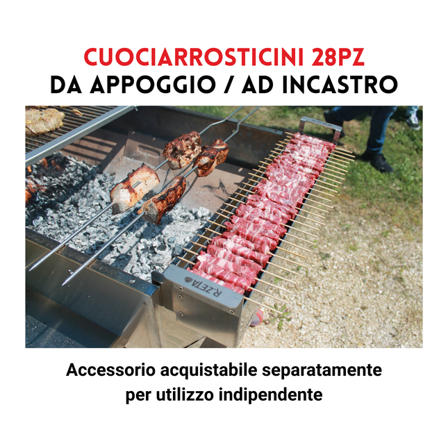 Cuoci arrosticini Fornacella Canalina 28 Posti | BBQ Cervino