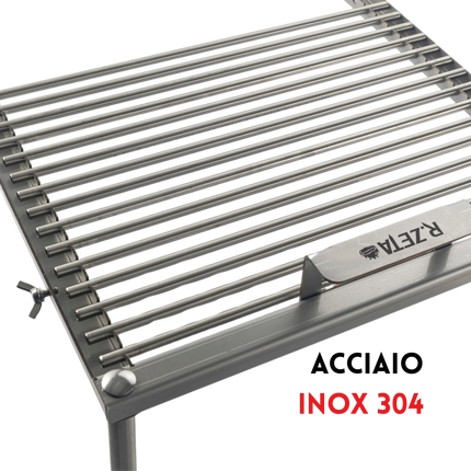 Griglia Inox Smontabile | K2 - RZeta 