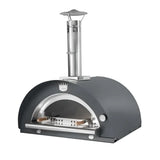 Forno pizza a legna Clementi Pulcinella 60x60 — cottura diretta con tecnologia Air Plus, fino a 450°C