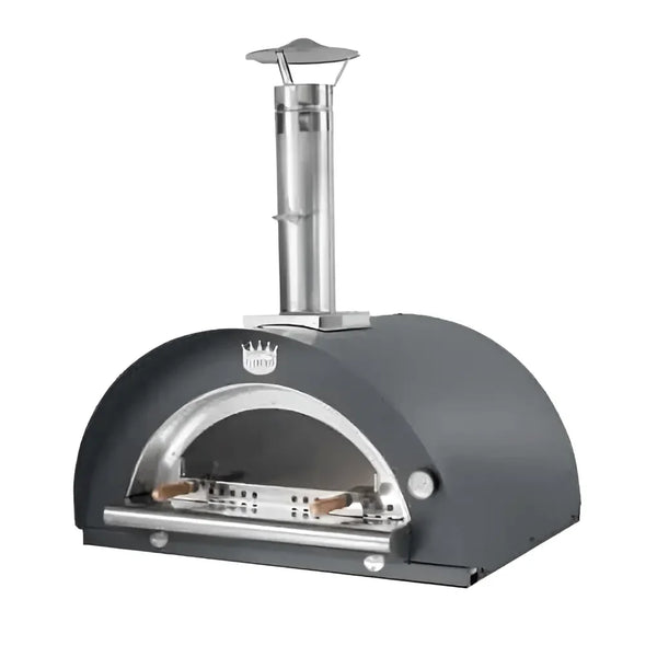 Forno pizza a legna Clementi Pulcinella 60x60 — cottura diretta con tecnologia Air Plus, fino a 450°C