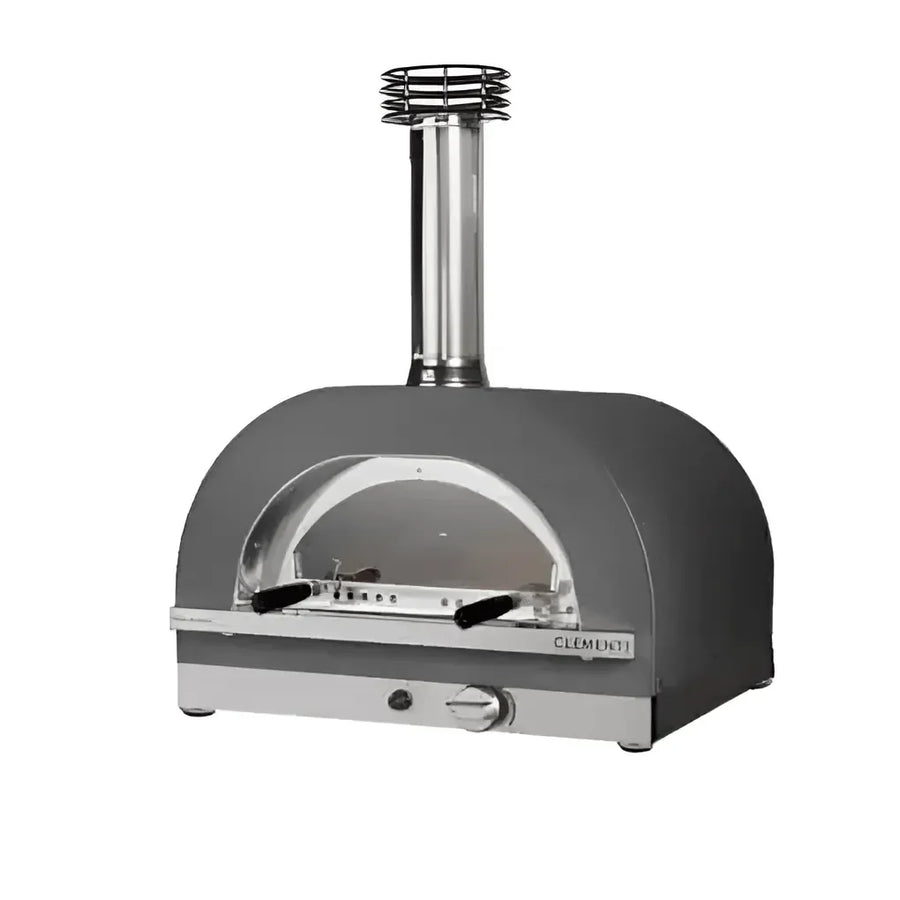 Forno pizza a gas Clementi Gold 60x60 — tecnologia Air Plus, 450°C, finitura antracite