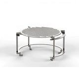 Griglia con due ripiani in inox per BBQ Clementi — configurazione doppia per cotture multiple