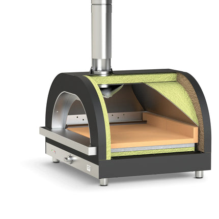 Forno Pizza a Legna 60x60 | Gold