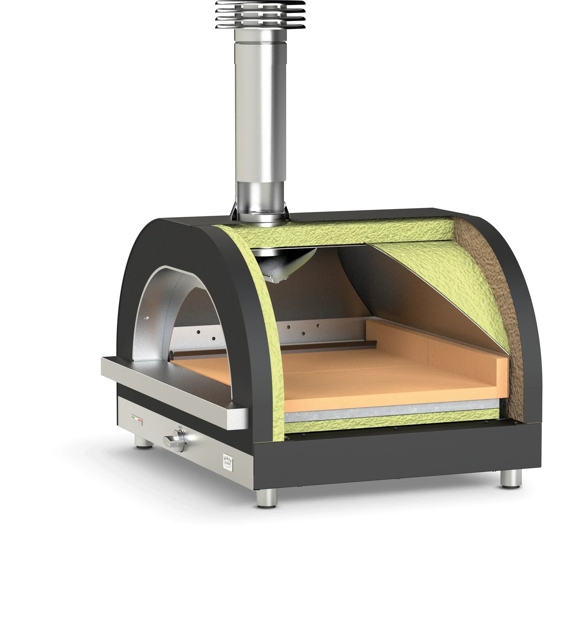 Forno Pizza a Legna 100x80 | Gold
