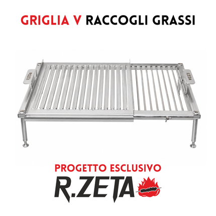 Griglia Inox Raccogli Grassi | K2V