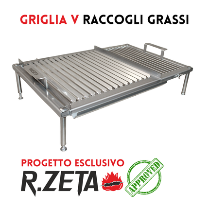 Griglia Inox Raccogli Grassi | K2V